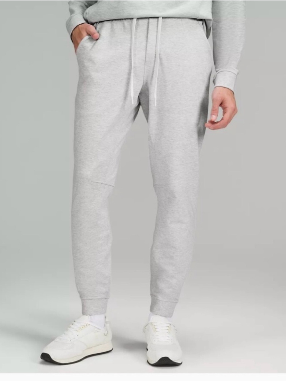 lululemon athletica Mens Jogger Duo — Navy & Light Gray